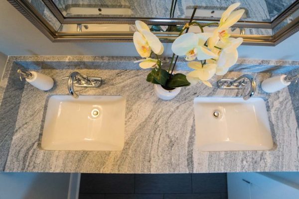 Master bathroom countertop